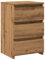 vidaXL Nachttisch Artisan-Eiche 40x35x62,5 cm Holzwerkstoff, Nachtschrank, Nachtkonsole, Schlafzimmermöbel, Nachtschränke, Nachtkommode, Beistelltisch