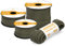 Abma Cord Paracord 4mm 15m Schnur Typ III Paracord 550 Seil 7 Kern für Outdoor, Camping, Survival, Basteln, Armband - Max. 250kg - Armee Grün