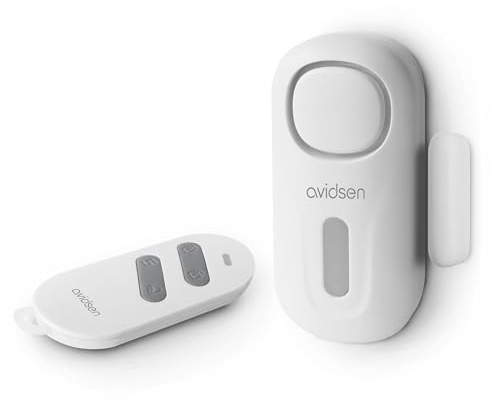 Mini allarme con telecomando Small Doorguard Control 120 dB sirena - Avidsen - 100022