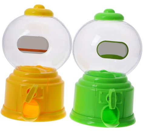 COMNESTBI 2Pcs Mini Candy Dispenser Sweet Machine for Parties Interactive for Family Bonding Unique present Idea for Boys