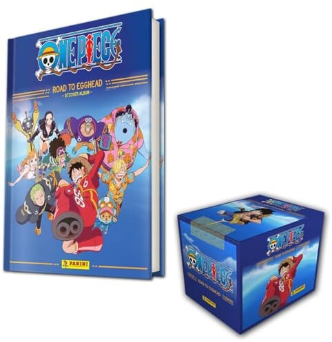 Panini One Piece Stickerkollektion – Road to Egghead (Hardcover-Bundle)