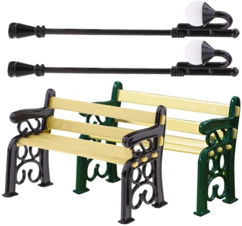 SOIMISS Puppenhaus Lampe Im Straßenlaternenstil Miniaturmöbel Für Puppenhausdekoration Puppenhauszubehör Als Lampenmodell Für Kleine Häuser