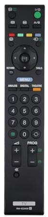 RM-ED009 - Mando a distancia de repuesto para Sony Bravia TV KDL-26U3000 KDL-42V4000 KDL-42V40XX KDL-26U4000 KDL-37V4000 KDL-40D2600 KDL-40D2710 KDL-32U3000 KDL-32UR 4000 KDL-37U4000