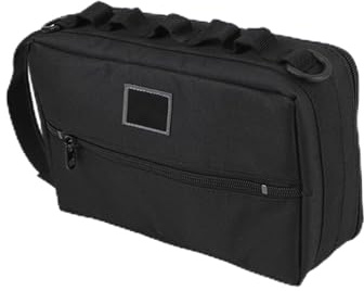 BBQ Tool Bag - Camping Kitchen Caddy, Waterproof Utensil Holder | Long Lasting Portable Grill Accessory Storage Organized Carry Case, Cooking Equipment Organizer for Picnic and Backyard