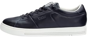 LLOYD Herren Sneaker Court, Männer Low-Top Sneaker,Xtra-Light,Leder-Sohle,herrenschuh,männer,Slipper,maennlich,Men's,Men,man, Navy, 42 EU / 8 UK