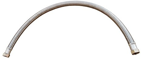 Flexi Flexible Pump Connector Water Hose Pipe Connection Female 3/4 x 3/4 80cm