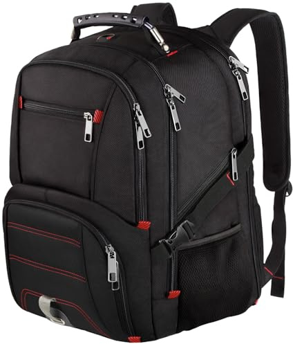 LTINVECK Travel Laptop Backpack, Extra Large Backpack for Men Women with USB Charging Port, TSA Friendly Heavy Duty Big Business Computer Bag Tech Backpacks Bag Fit 17 Inch Laptops, RFID Backbag
