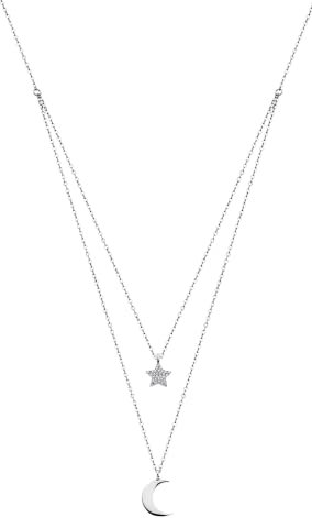 LOTUS SILVER Collar LP1680-1/4 Trendy Plata Corazón 42.00 mm Mujer