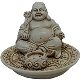 WLM Brûle encens Bouddha Chinois en résine