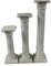 Naturesco Blumensäule Säule Ständer weiß antik aus Holz handgefertigt, Höhe 60cm, 80cm, 100cm, 120cm LengthRange 80cm