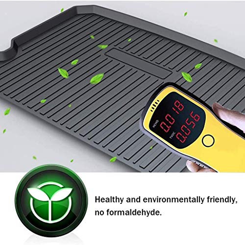 BDXZJ Alfombrilla de Goma Negra para Maletero Compatible para Volvo XC90 2016-2020 Protector Cubre Maletero Alfombrilla Antideslizante para Maletero Bandeja Maletero