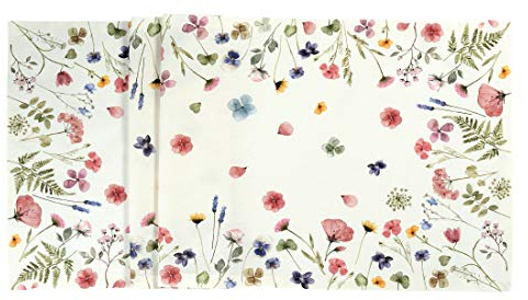 Sander Tischläufer Suzanne Baumwolle bunt Größe 50x140 cm
