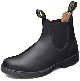 BLUNDSTONE Herren VEGAN Chelsea Boot, Black, 47 EU