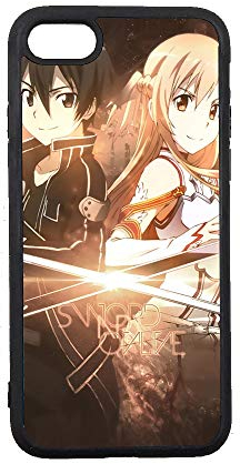 JNKPOAI Sword Art Online iPhone Hülle Kompatibel mit iPhone 7/8/SE Hülle, Perfekte Abdeckung für iPhone 7/8/SE (Sword Art Online)