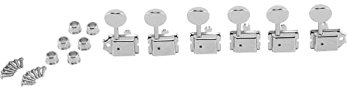 Fender® »AMERICAN VINTAGE TUNING MACHINES - STAGGERED« Tuner-Mechanik für E-Gitarre - 15:1-6-links - Farbe: Chrome