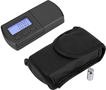 Headerbs Digital Turntable Stylus Force Scale, Force Stylus Gauge, LCD Digital Cartridge Stylus Tracking Force Gauge Scale 0,01g mit 5g Kalibriergewicht