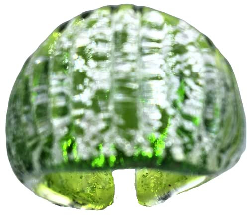 Antica Murrina BAGUE EN VERRE DE MURANO VENISE, Verre, Vert