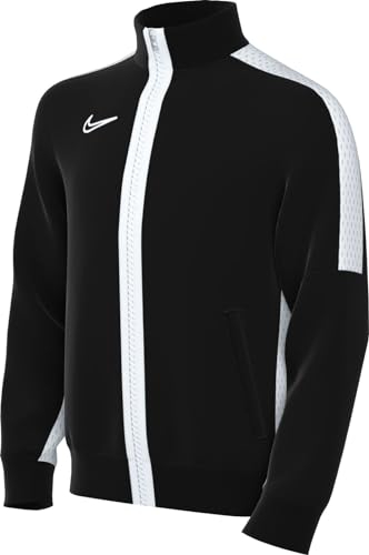 Nike Knit Soccer Track Jacket Y Nk Df Acd23 Trk Jkt K, Black/White/White, DR1695-010, M