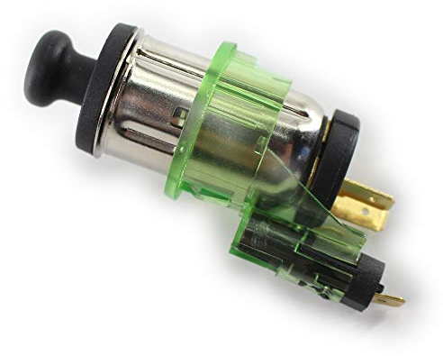 SZSS-CAR Zigarettenanzünder Montage Ersatz für Ford Focus Mondeo Fiesta Fusion 12V Auto Zigarettenanzünder Buchse Stecker beleuchtet