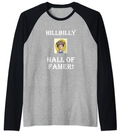 Lustige Hillbilly Hall of Fame Raglan