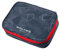 Walker 49114-376 - Schlamperbox Big Grey Polygon, Federmappe mit großem Hauptfach, doppelseitiger Trennwand mit 26 Stiftfächern, Stundenplan-Steckfach, Zippfach und stabilem Reißverschluss