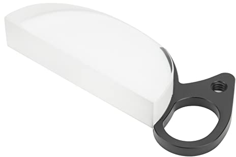 Asixxsix Filtro per Obiettivo della Fotocamera, Prisma di Vetro con Effetti frattali semicircolari da 80 mm, Filtro per Fotocamera con Numero variabile di soggetti per Le riprese di Persone
