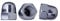 YoiYee 4-Pack M12 Dome Cap Nuts, 304 Stainless Steel Hardware