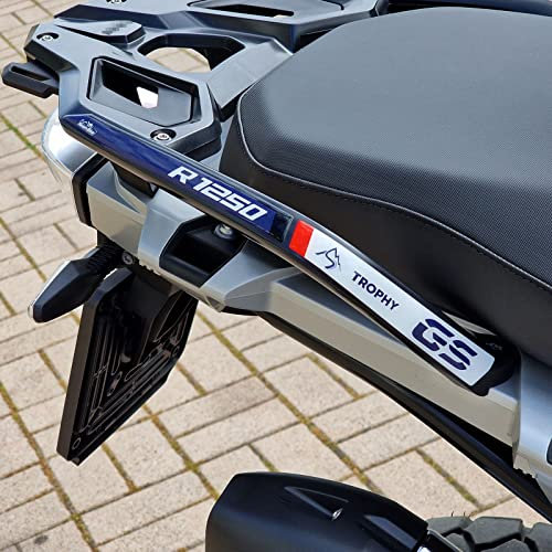 Resin Bike Adesivo Moto Compatibile con BMW R 1250 GS Trophy 2023. Protezione Moto Maniglie da Urti e Graffi. Adesivo 3D Resinato GS 1250 Trophy