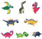 8 Stück Bügelflicken Dinosaurier,Dinosaurier Aufnäher Patches Dino Flicken Zum Aufbügeln Bügelsticker Kleidung Patch Aufbügeln Jeans Applikation Bügelbild Für Textilien Kleidung Jacken Rucksäcke