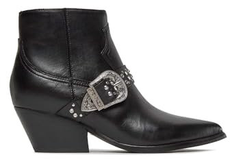 GUESS Hermine, Stivaletto Donna, Black, 39 EU
