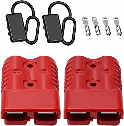 Bohaner 2X 175Ampere Batterie Stecker Verbindung Steckverbinder Autobatterie-Schnellverbinder für Anderson 175A 600V 4-0AWG