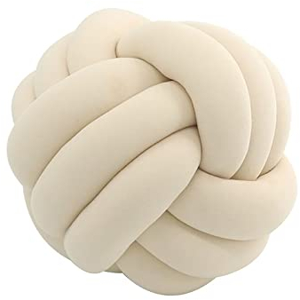COITROZR Knotenkissen, Knoten Kissen Deko für Sofa, Plüsch Kissen, Sofakissen Dekorative Dekokissen Weichem Zierkissen Knoten, Kuschelkissen Plüschkissen Couchkissen