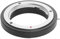 VGOL Anillo adaptador de lente MD-EOS compatible con lente Minolta MD MC compatible con Canon EOS EF 80D Macro Anillo adaptador de lente de disparo