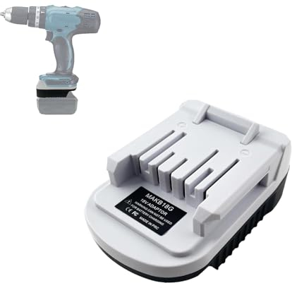 TPDL Adapter für Makita Akku und für G-Serie Elektrowerkzeuge, Kompatibel mit LXT BL1850 BL1830 BL1820 Batterien, Ersatzakku für BL1815G BL1830G BL1850G (Nur Adapter)
