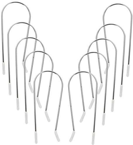 PAMINGONO 16stücke Teiliges Hot Curler Clips Aus Edelstahl Langlebige Haarklammern Für Elektrische Lockenwickler Sicherer Halt Für Locken Geeignet Für Zuhause Und Friseursalon