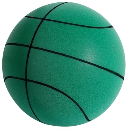JUCHRZEY 18/21/24 cm Indoor-Trainingsball, Größe 3/5/7, leises Basketball-Dribbling-Training, Basketball-Hüpfen for Indoor-Aktivitäten