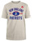 NEW ENGLAND PATRIOTS New Era Cap NFL Regular T-Shirt Distressed Screenprint Team Graphic Stone Unisex