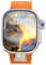 Reloj inteligente JC02pro S9 Ultra 2.2 4G, sistema Android, GPS, WiFi, brújula, caja de aleación de titanio, reloj inteligente para hombre, pantalla AMOLED de 32 GB (naranja plateado, 2+16 GB)