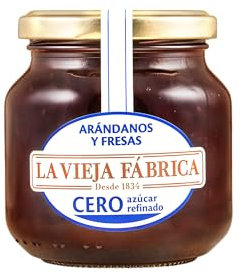 La Vieja Fábrica | Mermelada de Arándanos y Fresa CERO | 280g