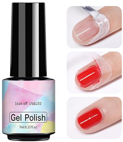Eventerde Nail Gel Polish - 7ml Soak-off Uv& LED Polish, 4pc Flüssiges Latex Für Nägel, Nagellack Barriere, Abziehen Der Nagellackbarriere, Hautschutz Vor Nagellack, Nagellack Latex Hautschutz