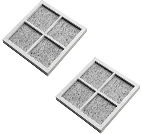 Toefficy 2 Stück #LT120F #ADQ73214404 Frischluft-Kühlschrank-Luftfilter Ersatzteil Neu für LG