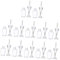 SKISUNO 12pcs Mini Plastic Lip Gloss Bottles Empty Lip Gloss Tubes Sample Containers for Cosmetics Sample Bottles for Teenage Girls Refillable Tube