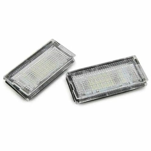 Number Plate Light For BMW For 3 Series E46 4D 5D X5 1998-2005 CAN BUS Car No Error License Plate Lights 2pcs LED Number Light Lamps