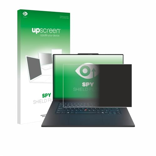 upscreen Blickschutzfilter für Lenovo ThinkPad P1 Gen 8 16 | Anti-Spy Displayschutz Made in Germany Privacy Filter Blickschutzfolie Blaulichtfilter Sichtschutz-Folie