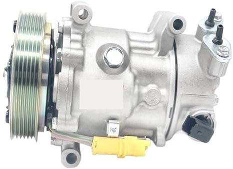 Compresor de Aire Acondicionado para Peugeot 207, 307, 408, 508, 5008 y 308/Citroën C2 y C4 (9678656080, 9678038980, 9819711680, 6453ZY y 6453ZX)