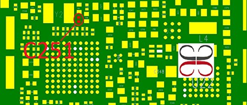 C251 18pF 2% 16 V cerm 01005 para tarjeta madre para iPhone 5 C
