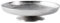 Cuenco decorativo de aluminio, plata, decoración de lujo, moderno, de metal, decoración de mesa, boda, decoración de Navidad, para salón, comedor o cocina, XL 29,5 cm
