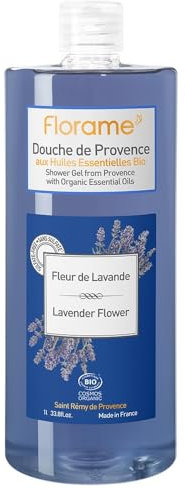 Gel Douche Fleurs De Lavande Bio 1l Florame