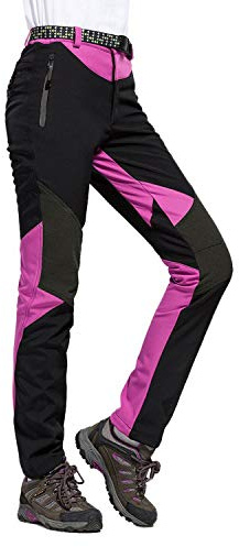 LHHMZ Donne Pantaloni da Trekking Impermeabili Leggero Traspirante Pantaloni Sportivi da Esterno Asciugatura Veloce Pantaloni da Trekking da Arrampicata