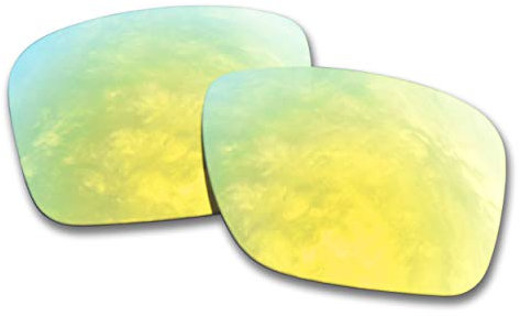 SOODASE Pour Oakley Holbrook Des lunettes de soleil Doré Verres de remplacement polarisés